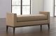 Bassett® Furniture Balfour Brown Leather Bench-1