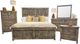 Vintage Furniture Cypress Queen Panel Bed-1