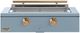 Caliber™ Rockwell Social 2-Burner Bluestone Built-In Natural Gas Grill with Gold Hardware-0
