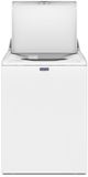 Maytag® 4.5 Cu. Ft. White Agitator Top Load Washer with Deep Fill-1