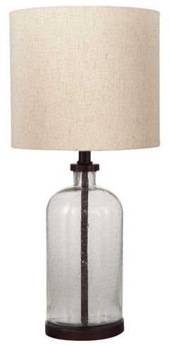 Signature Design by Ashley® Bandile Bronze Glass Table Lamp
