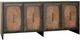 Crestview Collection Santoro Brown Sideboard-0
