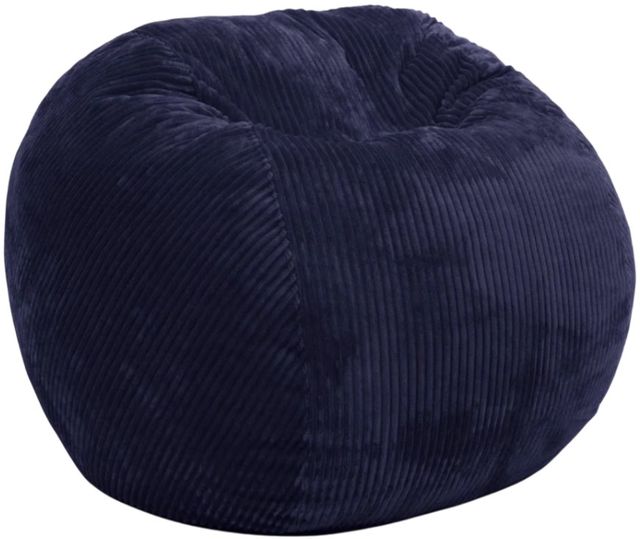 CordaRoy's® Indigo Plush Corduroy Full Bean Bag-0