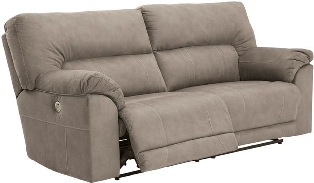 Benchcraft® Cavalcade Slate Power Reclining Sofa-0