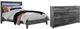 Signature Design by Ashley® Baystorm 2-Piece Gray Queen Panel Bed Set-0