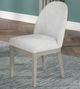 New Classic® Home Furnishings Essence 2-Piece Gray/White Upholstered Dining Chair Set-1