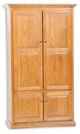 American Heartland Manufacturing Oak Tall Double Door Pantry-0