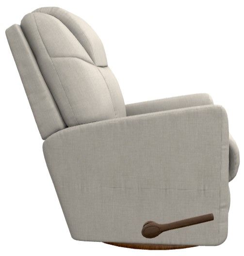La-Z-Boy® Sparrow Ivory Manual Swivel Gliding Recliner-3