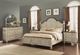 Flexsteel® Plymouth® Whitewash Queen Poster Headboard-2