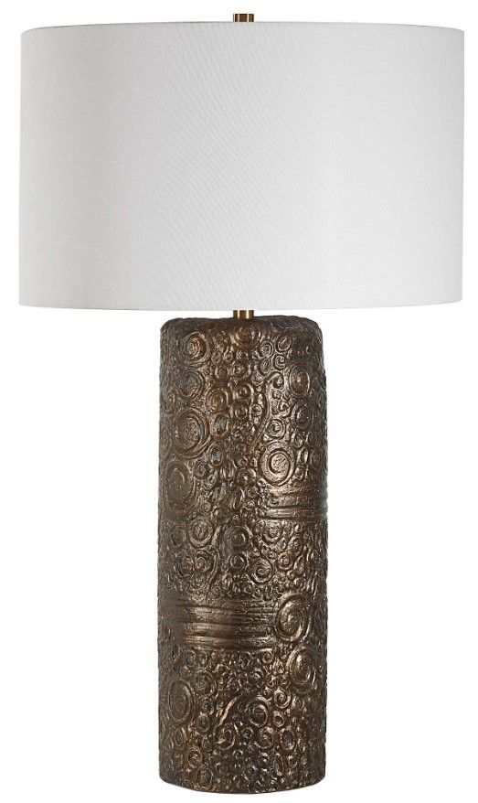 Uttermost® Malaga Brass Table Lamp -0