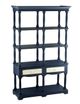 A & B Home Gerald Blue-Green Wood Shelf -0