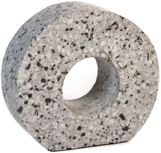 Signature Design by Ashley® Setehen White/Black Round Sculpture-1
