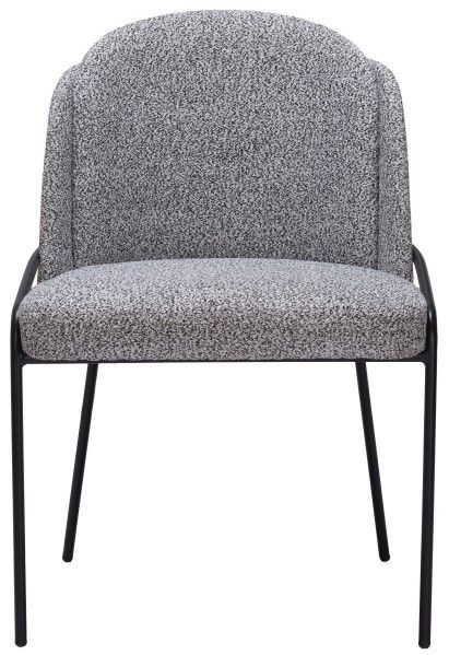 Zuo® Modern Jambi White/Black Dining Side Chair-2