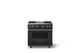 Viking® 5 Series 36" Antique Bronze Pro Style Gas (NG) Range with Polished Chrome Trim-0
