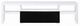 ACME Furniture Buck II Black High Gloss/White TV Stand-3