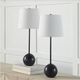 Renwil® Bangor 2-Piece Matte Black Table Lamp-4
