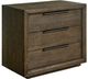 Universal Explore Home™ Modern Sable Plinth Nightstand-0