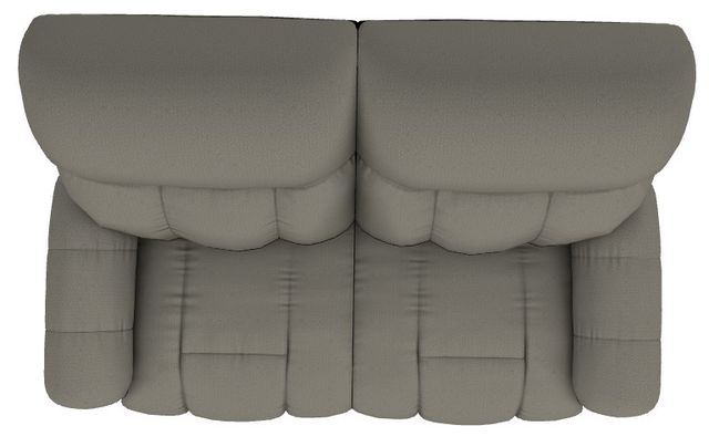 La-Z-Boy® Morrison Silver Power Reclining Loveseat with Headrest and Lumbar-4