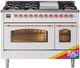 Ilve® Nostalgie II Series 48" Custom RAL Color Pro Style Dual Fuel Range-3