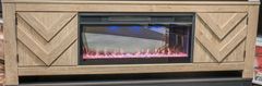 Signature Design by Ashley® Cayboni Tan LG TV Stand with Fireplace Option