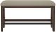 Emerald Home Seneca Beige/Walnut Brown Gathering Height Bench-3
