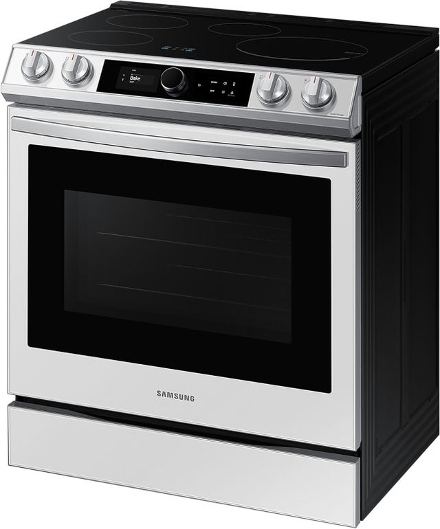 Samsung 30" White Slide In Induction Range-2