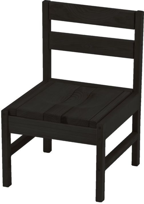 Crate Designs™ Furniture Espresso Dining Side Chair-0