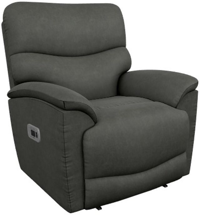 La-Z-Boy® Trouper Ink Power Wall Recliner with Headrest and Lumbar-0