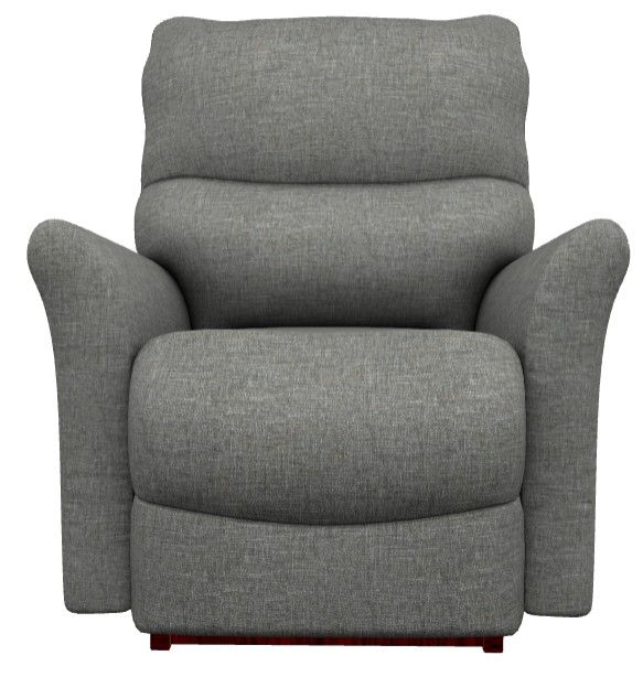 La-Z-Boy® Rowan Charcoal Power Rocking Recliner with Headrest and Lumbar-1