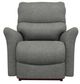 La-Z-Boy® Rowan Charcoal Power Rocking Recliner with Headrest and Lumbar-1