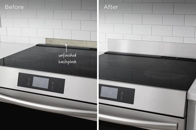 Frigidaire® 30" Stainless Steel Front Control Range Universal Backguard-2