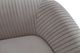 TOV Furniture Yara Pleated Grey Velvet Loveseat-3
