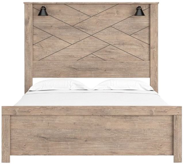 Signature Design by Ashley® SennibergLight Brown King Panel Bed-1