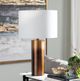 Crestview Collection Ombre Bronze Cylinder Table Lamp-1