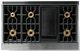 Viking® 7 Series 48" Martini Pro Style Dual Fuel Range-4