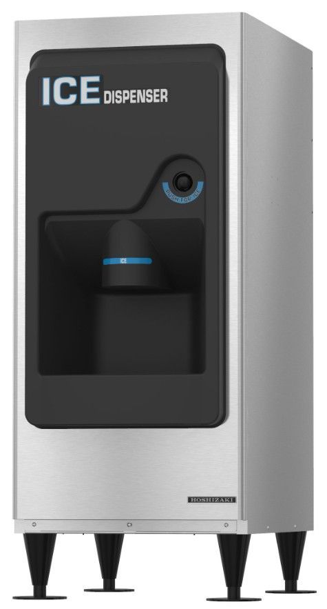 Hoshizaki 22" 130 lb. Stainless Steel Hotel/Motel Ice Dispenser-1