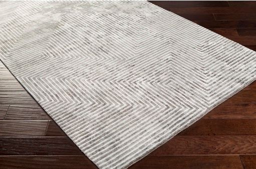 Surya Quartz Light Gray/Charcoal 9'x13' Area Rug-2