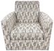 Luke Home Tonio Calargo Gray Swivel Chair-0
