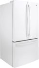 GE® 27.0 Cu. Ft. White French Door Refrigerator-2