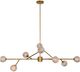 Renwil® Damas Antique Gold Pendant Lighting-0