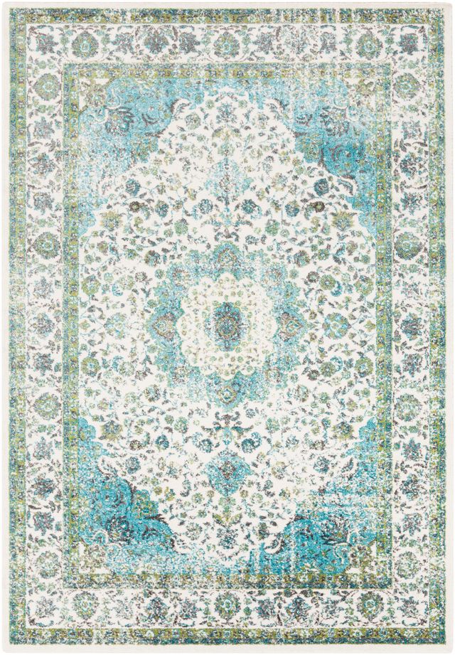 Surya Aberdine Green/Teal 8'x11' Area Rug-0