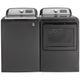 GE® 7.4 Cu. Ft. Diamond Gray Front Load Electric Dryer-4