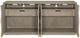 Bernhardt Linea Cerused Greige Buffet-3