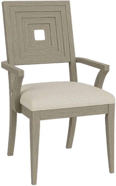 Riverside Furniture Cascade Dovetail 2-Piece Upholstered Wood Back Arm Chair Set-1