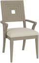 Riverside Furniture Cascade Dovetail 2-Piece Upholstered Wood Back Arm Chair Set-1