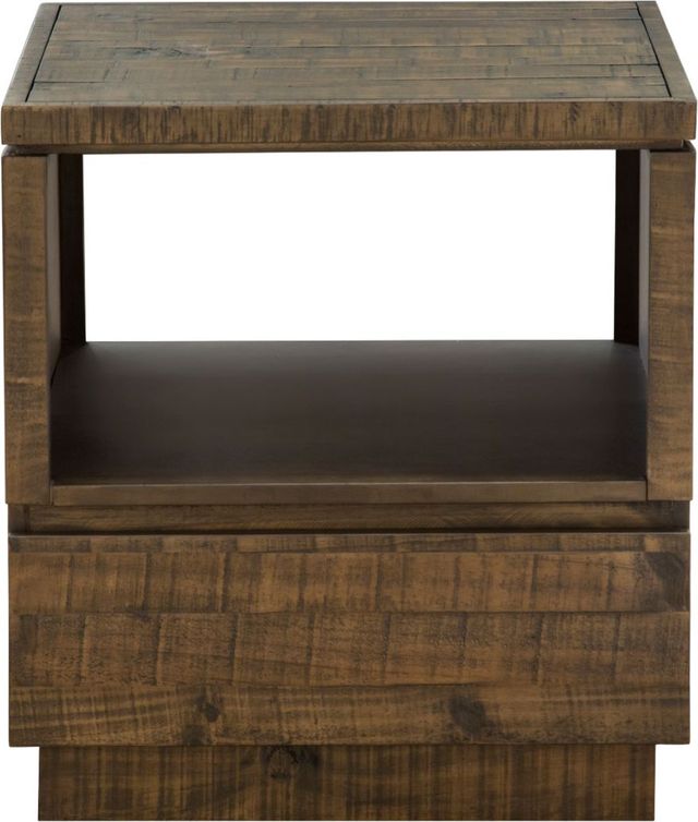 Magnussen Home® Baisden Tobacco Rectangular End Table-1