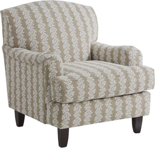 Fusion Furniture Whisper Fog Wallflower Wheat Accent Chair-0