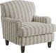 Fusion Furniture Whisper Fog Wallflower Wheat Accent Chair-0