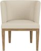 Riverside Furniture Bozeman Beige/Toasted Almond Upholstered Hostess Chair-2