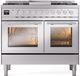 Ilve® Professional Plus II 40" Stainless Steel Pro Style Dual Fuel Range-0